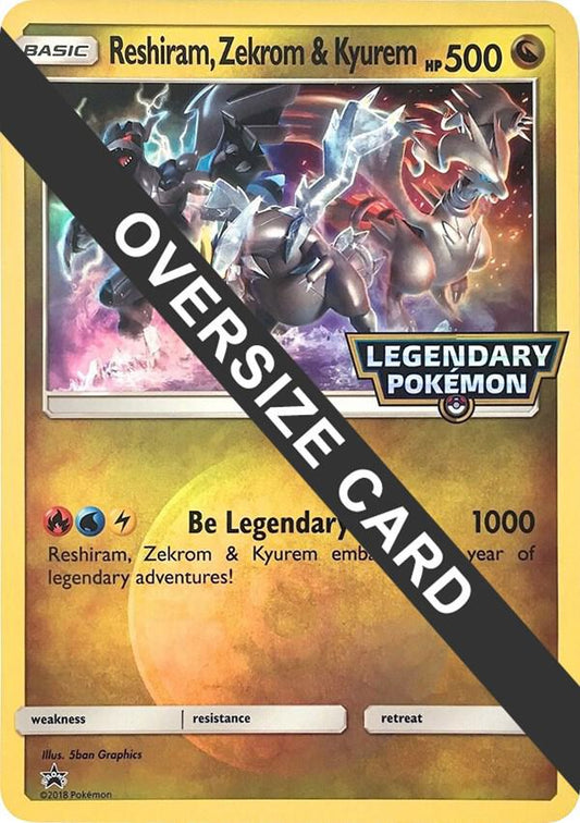 Reshiram, Zekrom & Kyurem - Promo Jumbo Cards