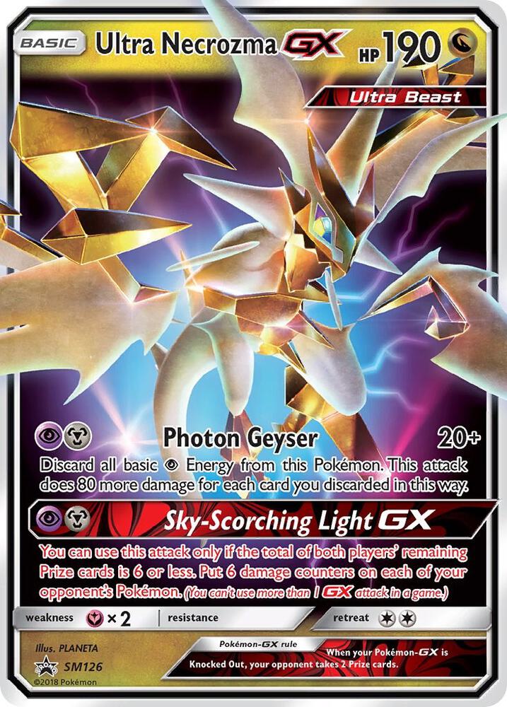 Ultra Necrozma GX - SM126 - SM126 Promo SM Promos