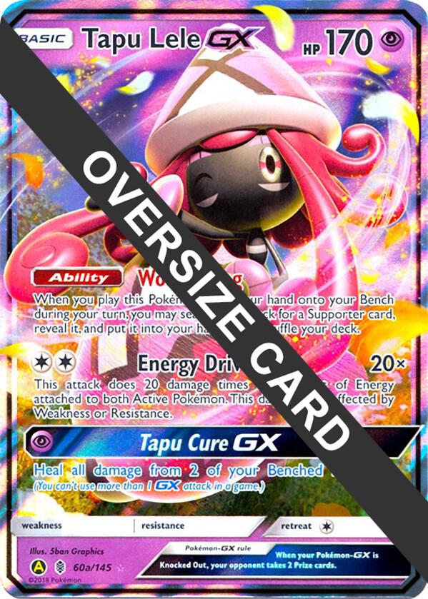 Tapu Lele GX - 60a/145 060a/145 Promo Jumbo Cards Pokémon card