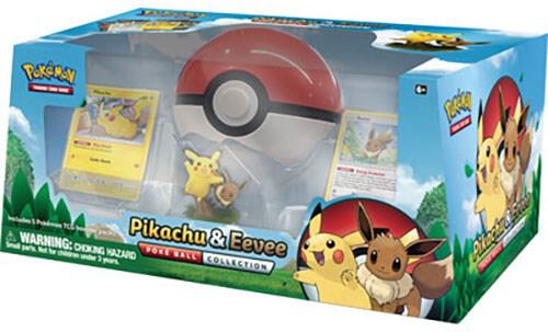 Pikachu & Eevee Poke Ball Collection Miscellaneous Cards & Products Pokémon card