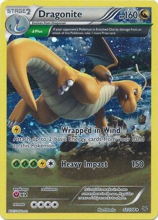 Dragonite (Cosmo Holo) 52/108 Holo Rare Miscellaneous Cards & Products Pokémon card