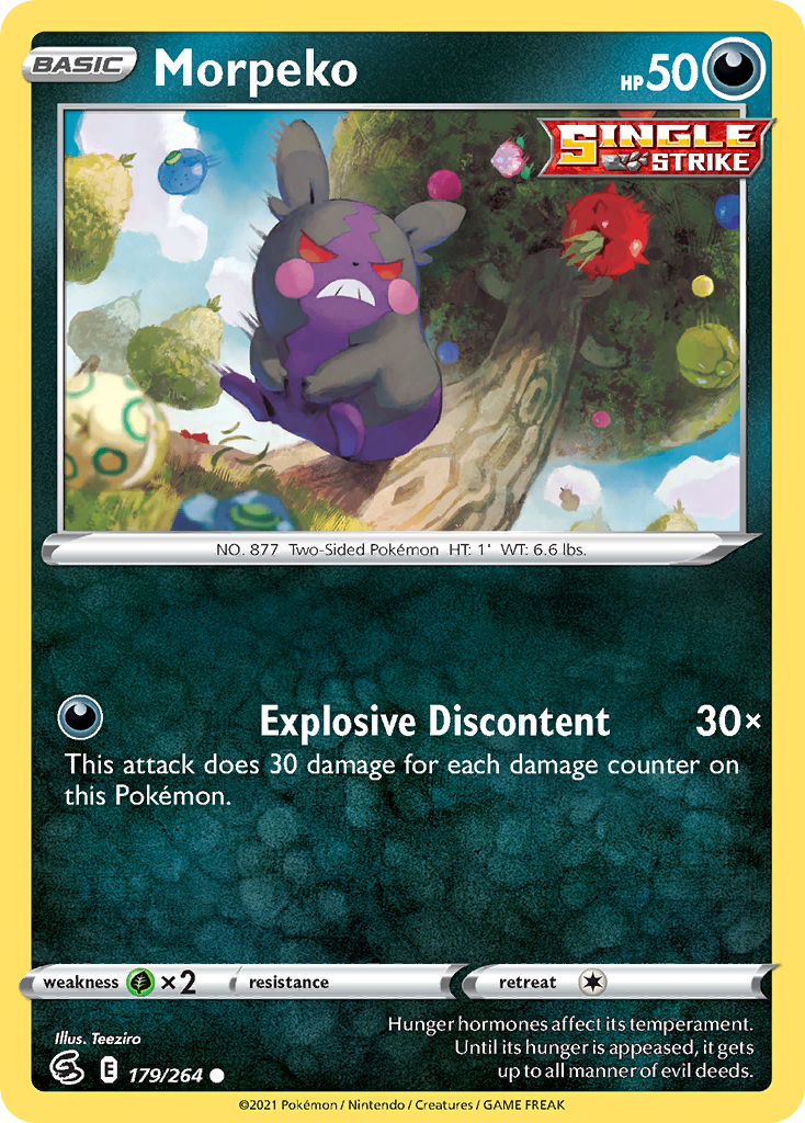 Morpeko 179/264 Common Fusion Strike