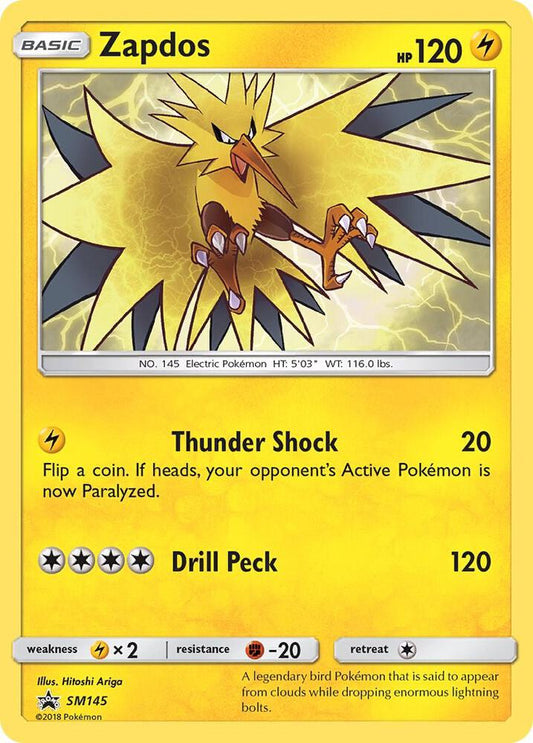 Zapdos - SM145 SM145 Promo SM Promos Pokémon card