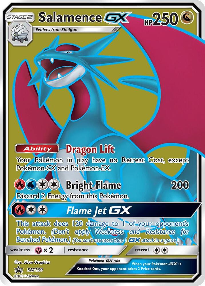 Salamence GX - SM139 - SM139 Promo SM Promos