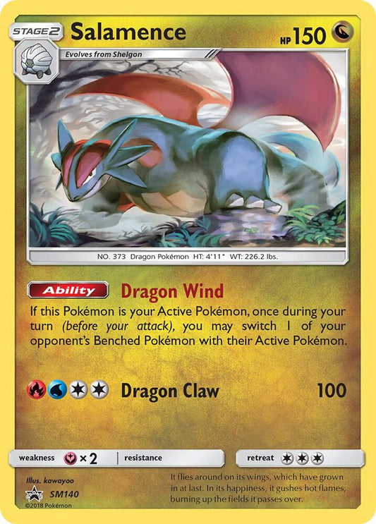 Salamence - SM140 SM140 Promo SM Promos Pokémon card