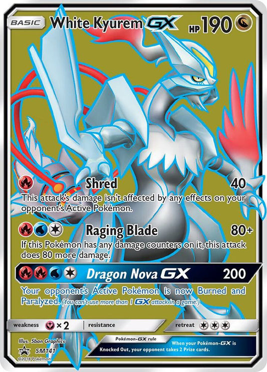 White Kyurem GX - SM141 SM141 Promo SM Promos Pokémon card