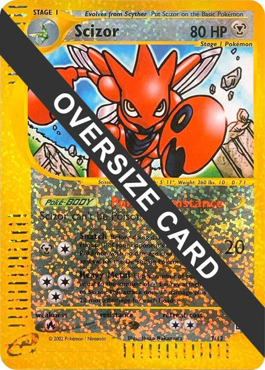 Scizor - 7/12 Promo Jumbo Cards