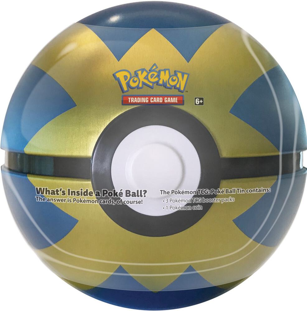 Pokemon - Poke Ball Tin - Quick Ball Miscellaneous Cards & Products Pokémon card