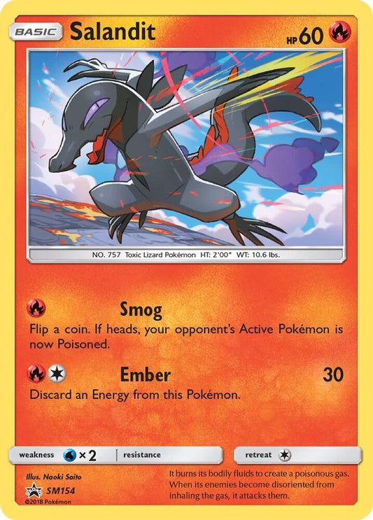 Salandit - SM154 SM154 Promo SM Promos Pokémon card