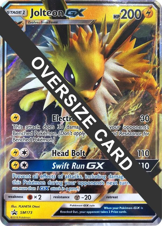 Jolteon GX - SM173 (SM Black Star Promo) - SM173 Promo Jumbo Cards