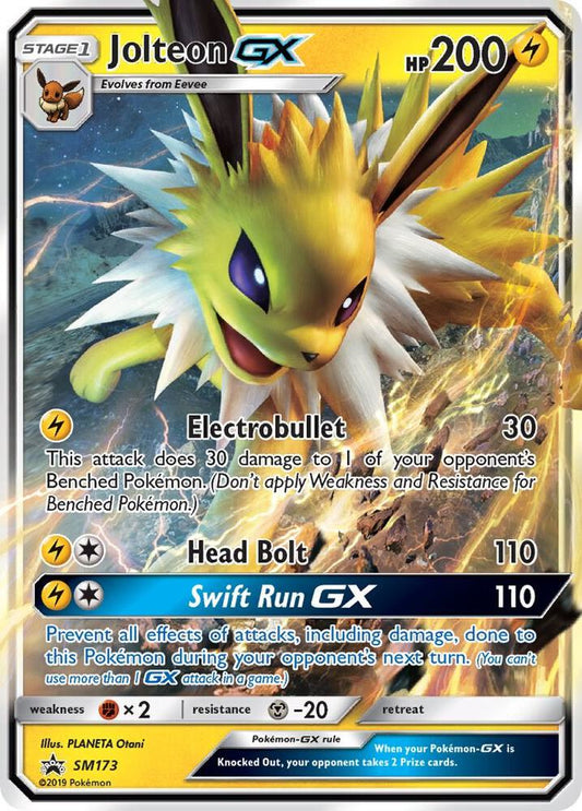 Jolteon GX - SM173 SM173 Promo SM Promos Pokémon card