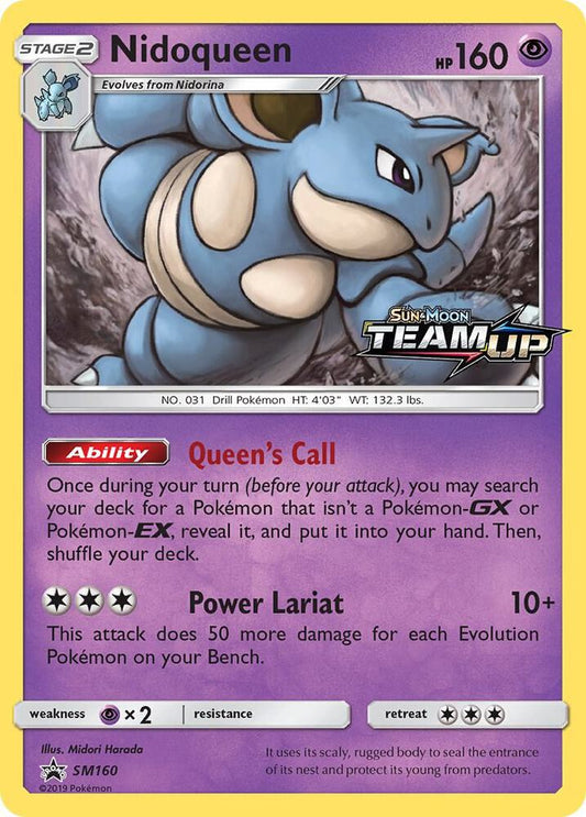 Nidoqueen - SM160 (Prerelease) SM160 Promo SM Promos Pokémon card