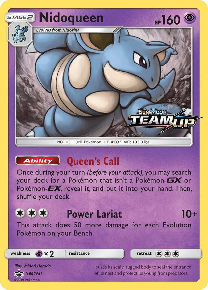 Nidoqueen - SM160 (Prerelease) SM160 Promo SM Promos Pokémon card