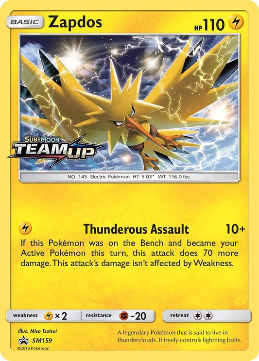 Zapdos - SM159 (Prerelease) SM159 Promo SM Promos Pokémon card