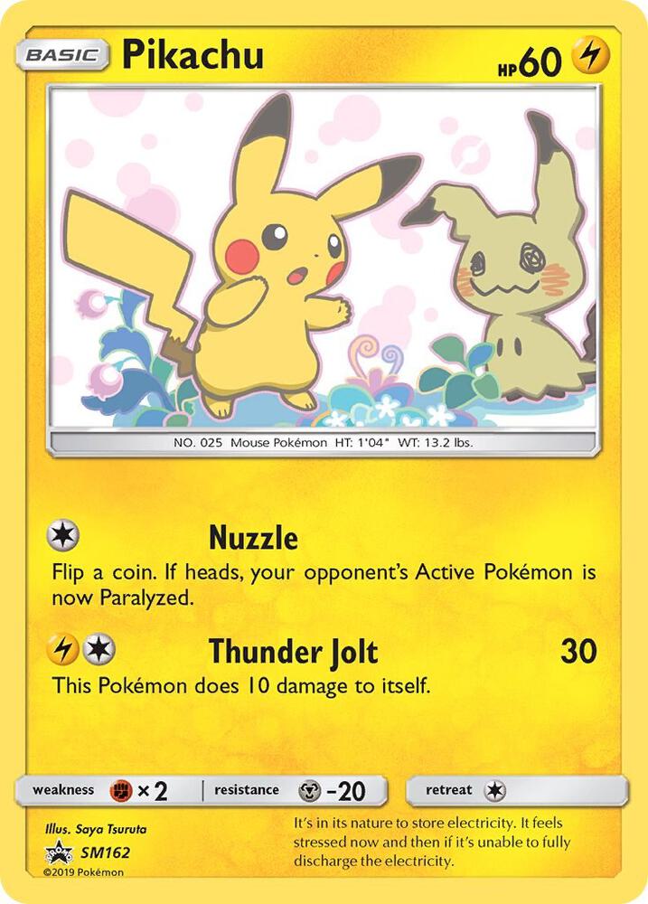 Pikachu - SM162 SM162 Promo SM Promos Pokémon card