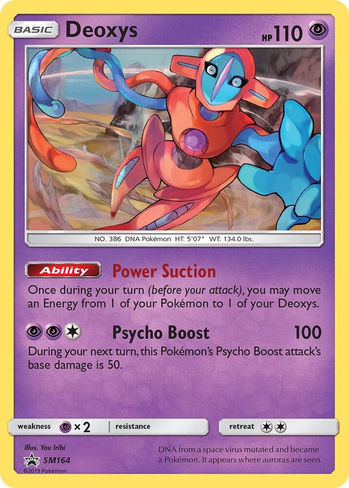 Deoxys - SM164 SM164 Promo SM Promos Pokémon card