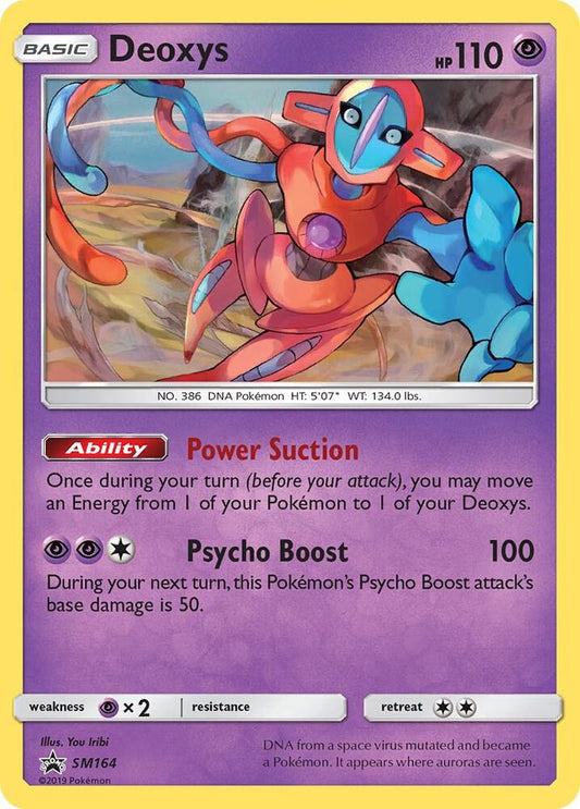 Deoxys - SM164 SM164 Promo SM Promos Pokémon card