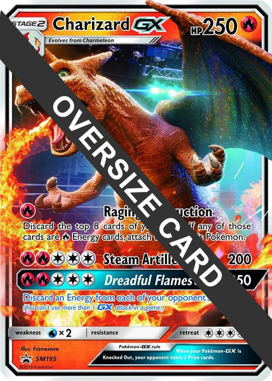Charizard GX - SM195 (SM Black Star Promo) - SM195 Promo Jumbo Cards