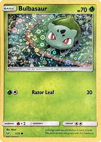 Bulbasaur - 1/73 (General Mills Promo) 001/073 Promo Miscellaneous Cards & Products Pokémon card