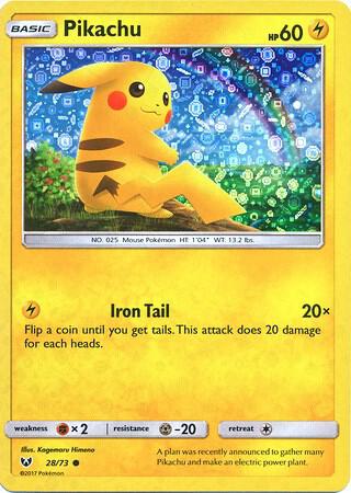 Pikachu - 28/73 (General Mills) 028/073 Promo Miscellaneous Cards & Products Pokémon card