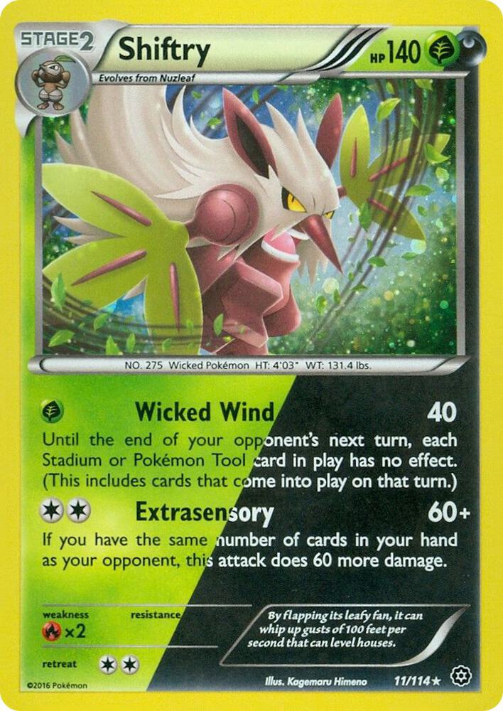 Shiftry - 11/114 (Cosmos Holo) Promo Miscellaneous Cards & Products