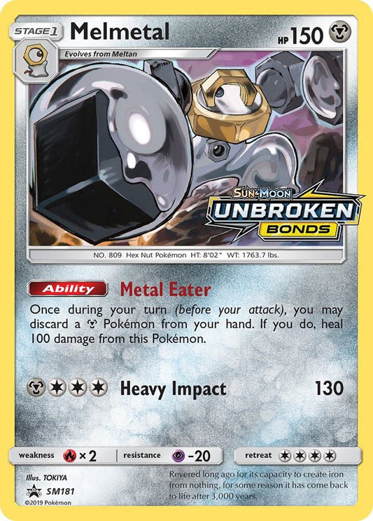 Melmetal - SM181 (Prerelease) SM181 Promo SM Promos Pokémon card