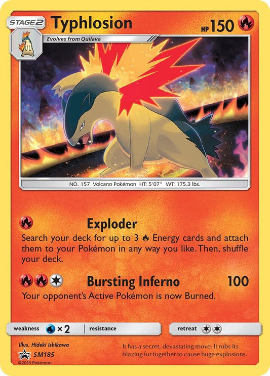 Typhlosion - SM185 SM185 Promo SM Promos Pokémon card
