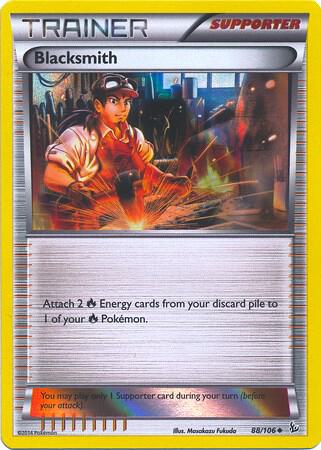 Blacksmith - 88/106 (Sheen Holo) 088/106 Promo Miscellaneous Cards & Products Pokémon card