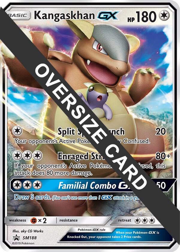 Kangaskhan GX - SM188 (SM Black Star Promo) SM188 Promo Jumbo Cards Pokémon card