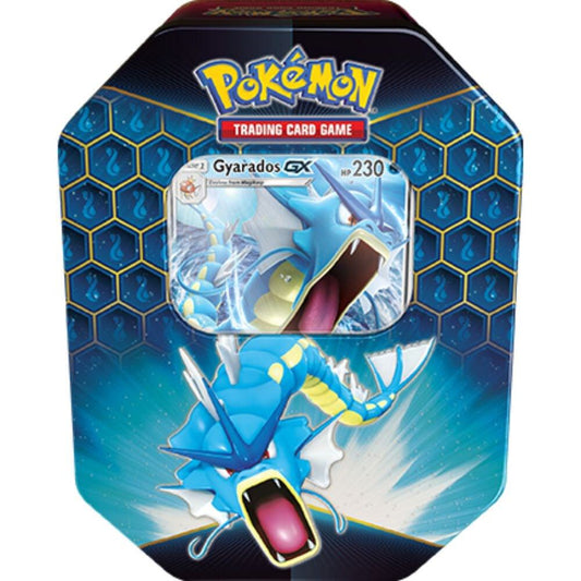 Hidden Fates Tin [Gyarados GX] Pokémon card