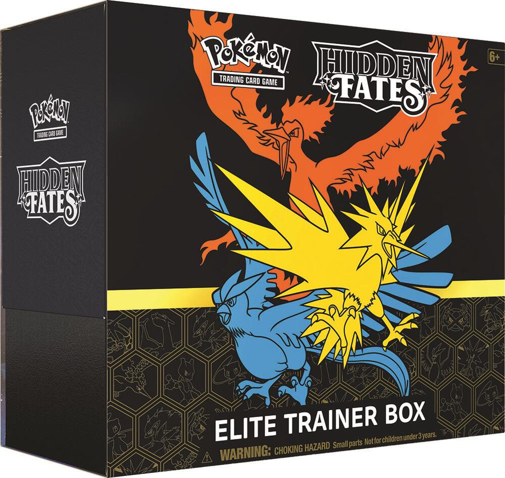 Hidden Fates Elite Trainer Box Pokémon card