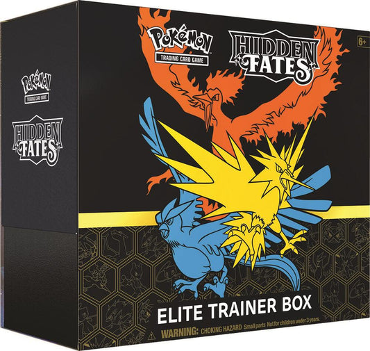 Hidden Fates Elite Trainer Box Pokémon card