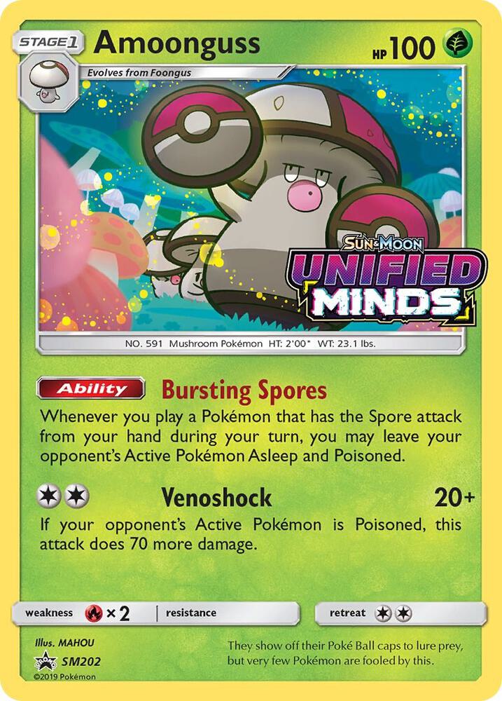 Amoonguss - SM202 (Prerelease) SM202 Promo SM Promos Pokémon card