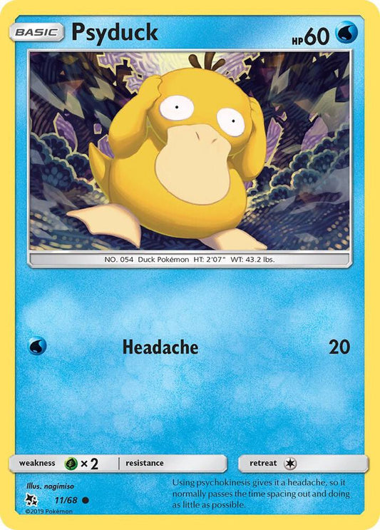 Psyduck 11/68 Common Hidden Fates Pokémon card
