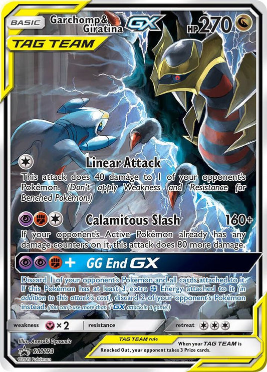 Garchomp & Giratina GX - SM193 SM193 Promo SM Promos Pokémon card