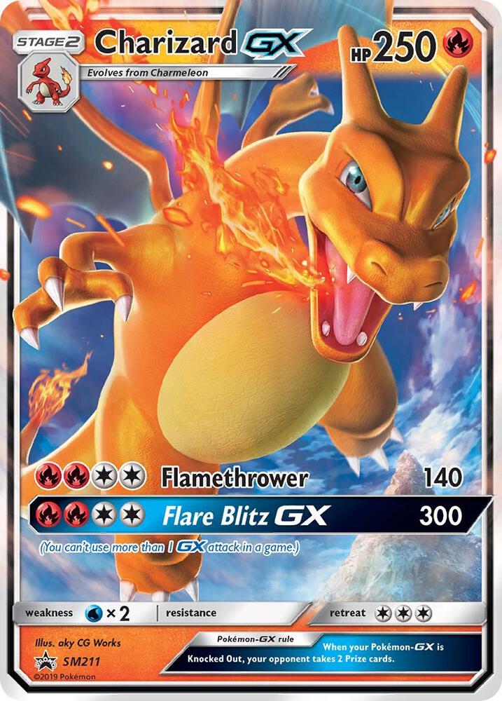 Charizard GX - SM211 SM211 Promo SM Promos Pokémon card