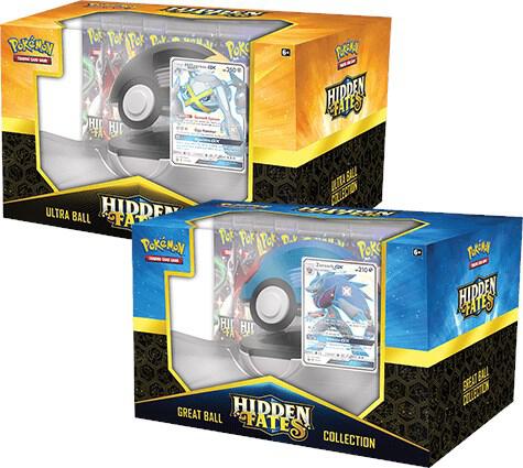 Hidden Fates Poke Ball Collection [Set of 2] Pokémon card