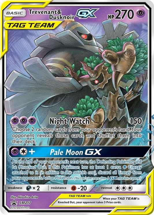 Trevenant & Dusknoir GX - SM217 - SM217 Promo SM Promos