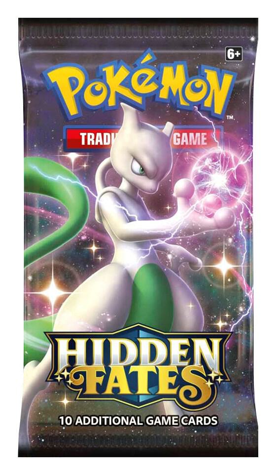 Hidden Fates Booster Pack Pokémon card