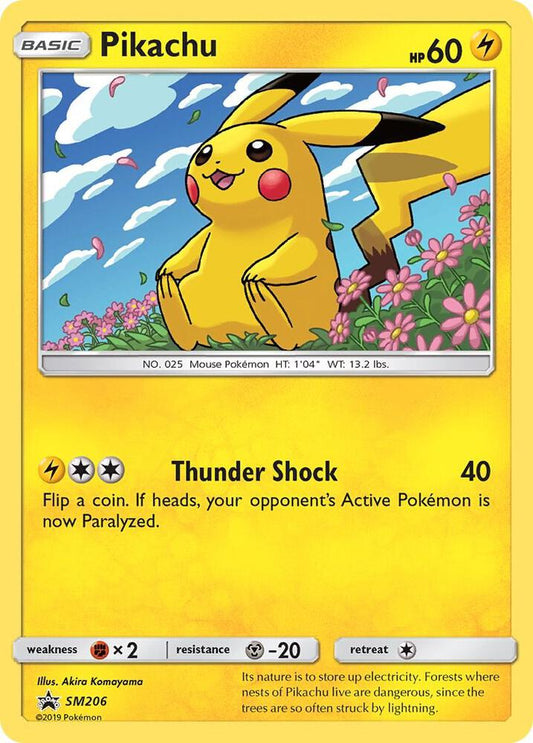 Pikachu - SM206 SM206 Promo SM Promos Pokémon card