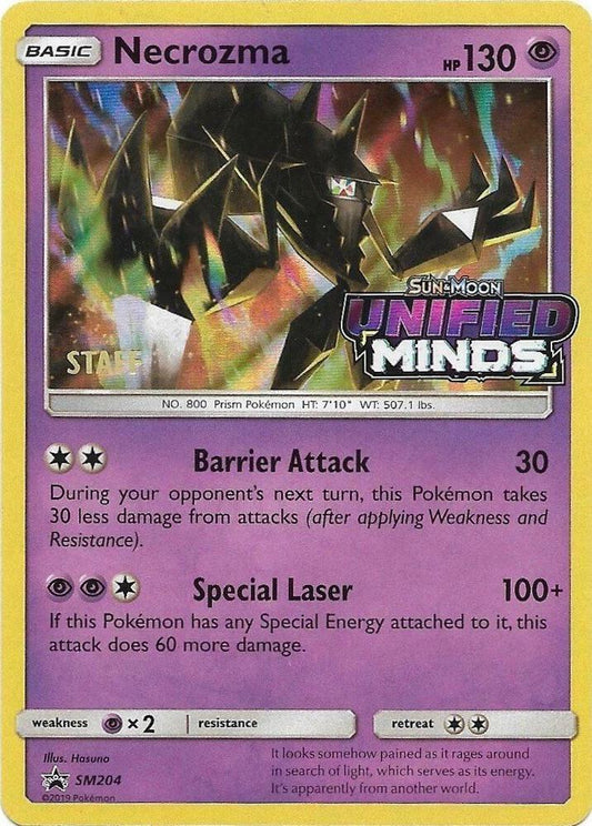 Necrozma - SM204 (Prerelease) [Staff] SM204 Promo SM Promos Pokémon card