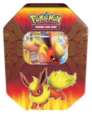 Elemental Power Tin [Flareon GX] Miscellaneous Cards & Products Pokémon card