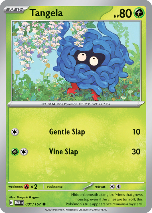 Tangela 001/167 Common Twilight Masquerade