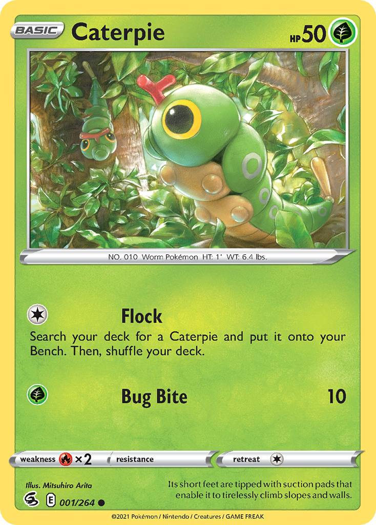 Caterpie 001/264 Common Fusion Strike