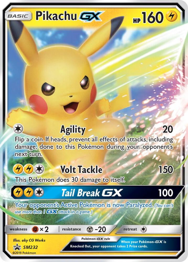 Pikachu GX - SM232 - SM232 Promo SM Promos