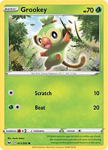 Grookey - 11/202 (Premium Collection) 011/202 Promo Miscellaneous Cards & Products Pokémon card