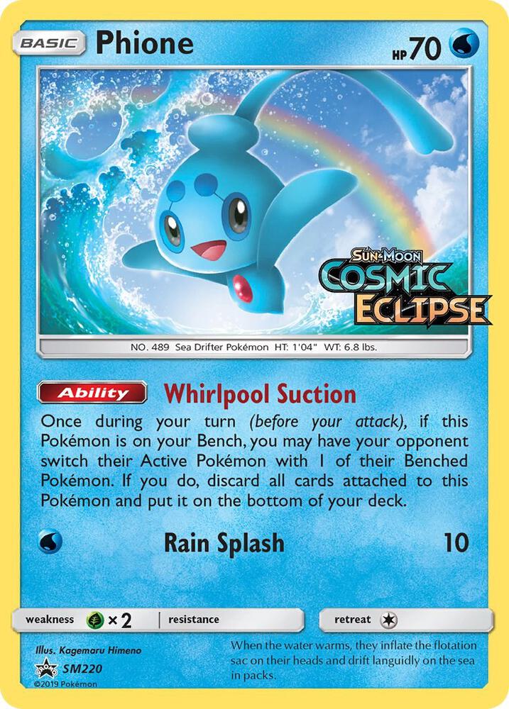Phione - SM220 (Prerelease) SM220 Promo SM Promos Pokémon card