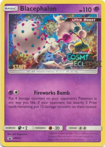 Blacephalon - SM221 (Prerelease) [Staff] SM221 Promo SM Promos Pokémon card