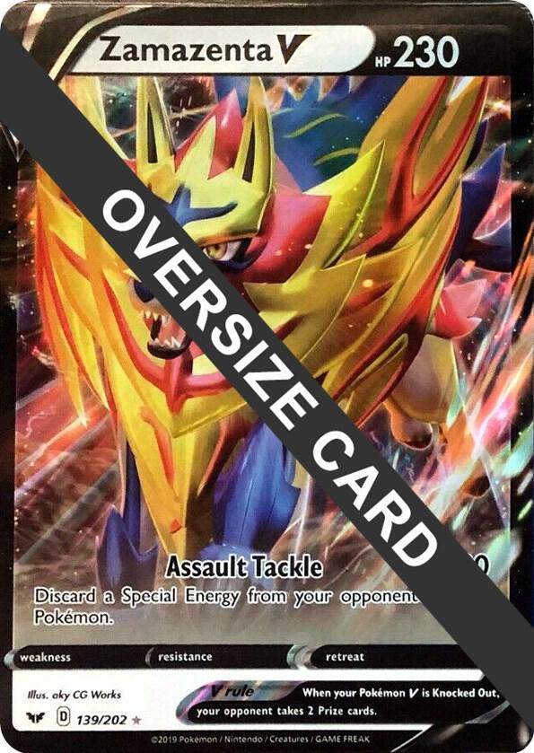 Zamazenta V - 139/202 139/202 Promo Jumbo Cards Pokémon card