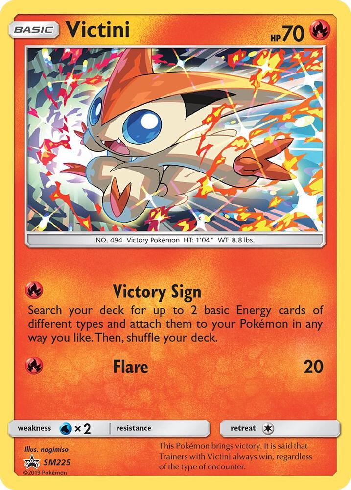 Victini - SM225 SM225 Promo SM Promos Pokémon card